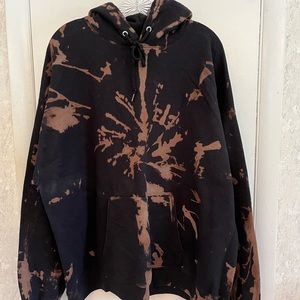 Bleach tye dye sweats